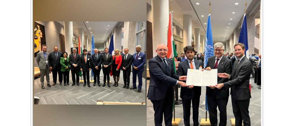  ICAO signs MOU with International Solar Alliance during the visit of Hon'ble Civil Aviation Minister Shri Jyotiraditya Scindia to Montreal <br/> 26-27 September 2022</a>